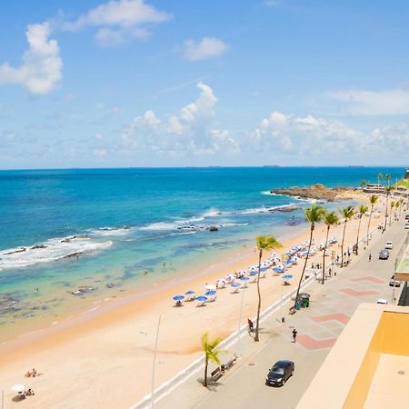 Belissimo Flat Direto Na Praia Da Barra - Flat Beira Mar No Circuito Do Carnaval サルバドール エクステリア 写真